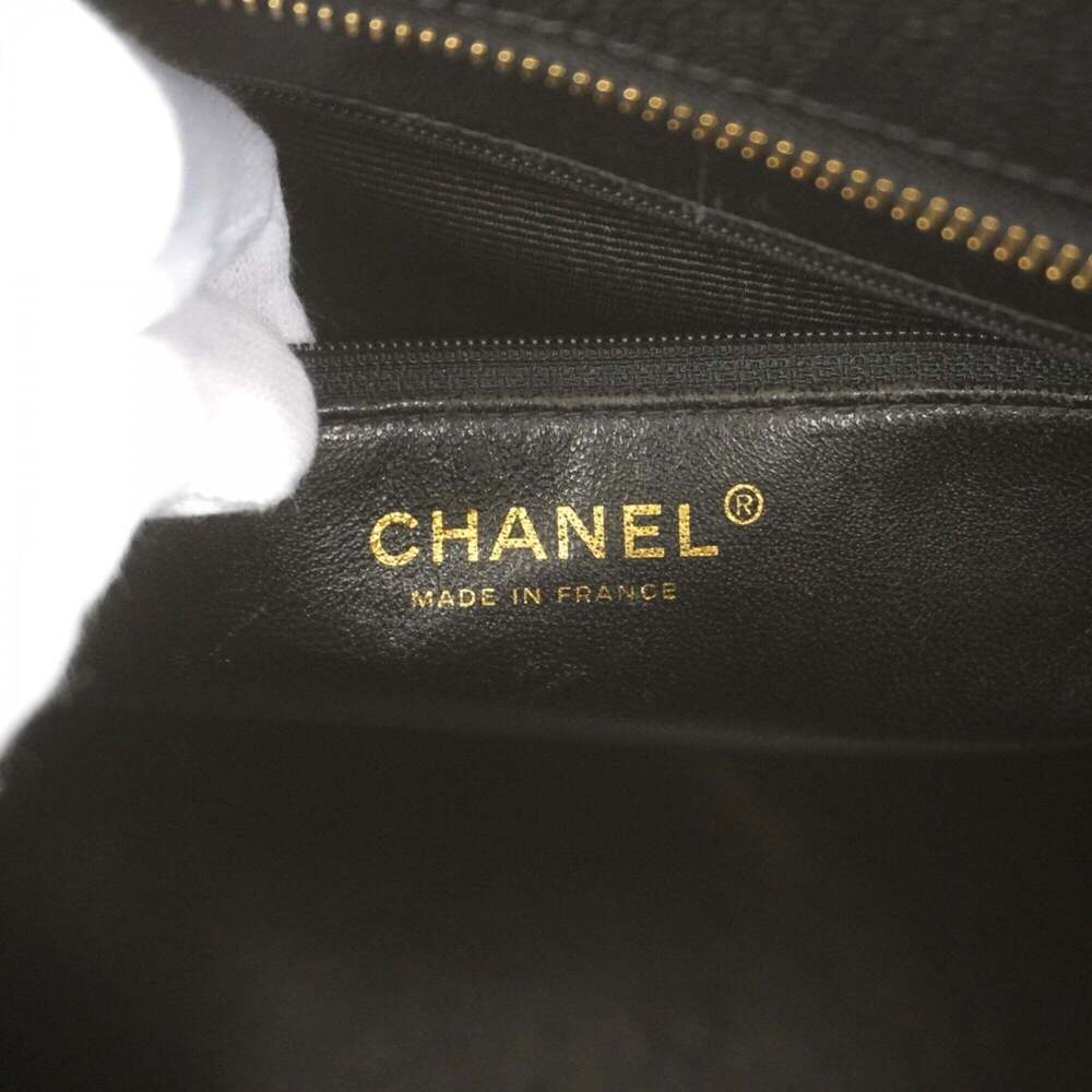CHANEL Black Caviar Leather Reissue Tote Bag - Picture 5 of 11